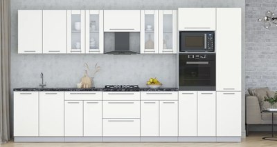 Кухонный гарнитур Интерлиния Мила Пластик 3.6