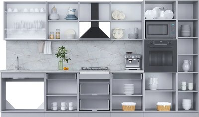 Кухонный гарнитур Интерлиния Мила Пластик 3.6