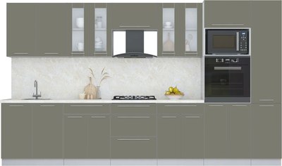 Кухонный гарнитур Интерлиния Мила Пластик 3.6 - фото