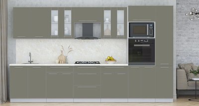 Кухонный гарнитур Интерлиния Мила Пластик 3.6