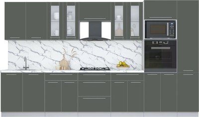 Кухонный гарнитур Интерлиния Мила Пластик 3.6 - фото