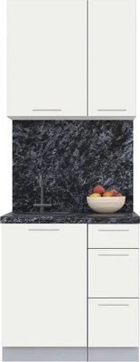 Кухонный гарнитур Интерлиния Мила Пластик 0.8 А - фото