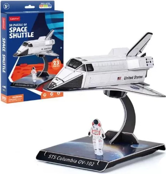 Конструктор CubicFun Космический шатл / E1626h