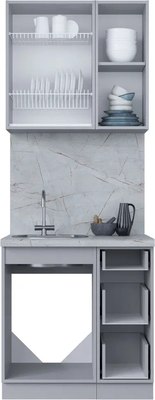 Кухонный гарнитур Интерлиния Мила Пластик 0.8 А