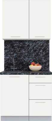 Кухонный гарнитур Интерлиния Мила Пластик 0.9 А - фото