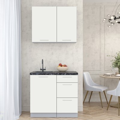 Кухонный гарнитур Интерлиния Мила Пластик 0.9 А