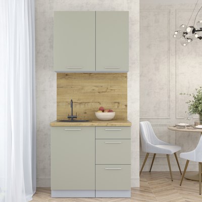 Кухонный гарнитур Интерлиния Мила Пластик 0.9 А