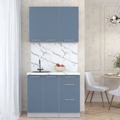 Кухонный гарнитур Интерлиния Мила Пластик 1.0 А