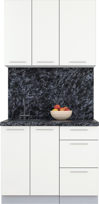 Кухонный гарнитур Интерлиния Мила Пластик 1.0 А - фото