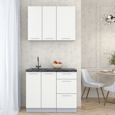 Кухонный гарнитур Интерлиния Мила Пластик 1.0 А