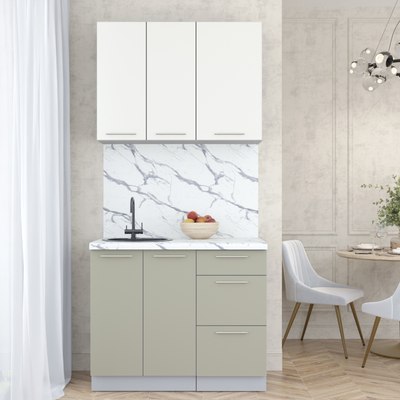 Кухонный гарнитур Интерлиния Мила Пластик 1.0 А