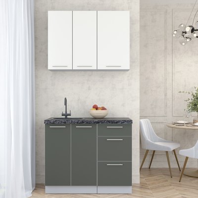 Кухонный гарнитур Интерлиния Мила Пластик 1.0 А