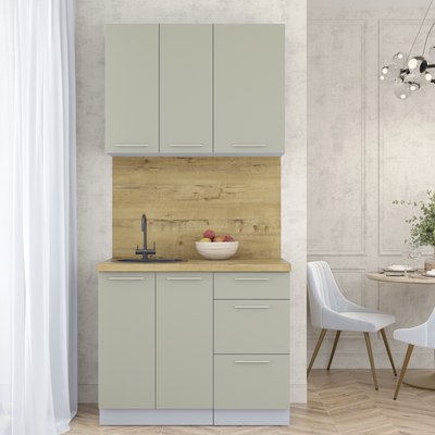 Кухонный гарнитур Интерлиния Мила Пластик 1.0 А