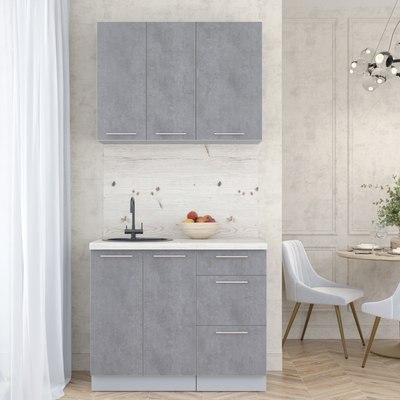 Кухонный гарнитур Интерлиния Мила Пластик 1.0 А