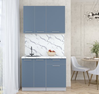 Кухонный гарнитур Интерлиния Мила Пластик 1.1 А