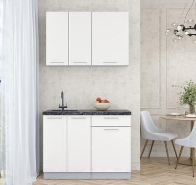 Кухонный гарнитур Интерлиния Мила Пластик 1.1 А