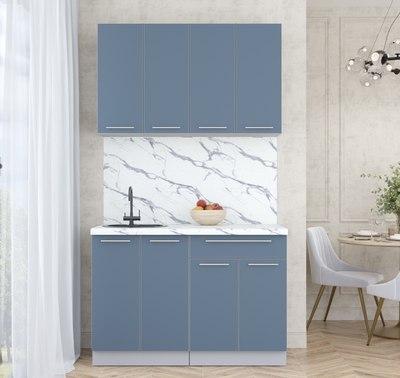 Кухонный гарнитур Интерлиния Мила Пластик 1.2 А