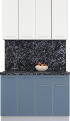 Кухонный гарнитур Интерлиния Мила Пластик 1.2 А - фото