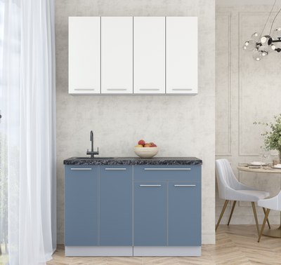 Кухонный гарнитур Интерлиния Мила Пластик 1.2 А