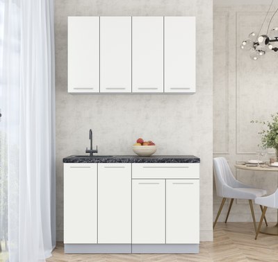 Кухонный гарнитур Интерлиния Мила Пластик 1.2 А