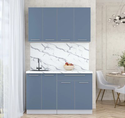 Кухонный гарнитур Интерлиния Мила Пластик 1.3 А