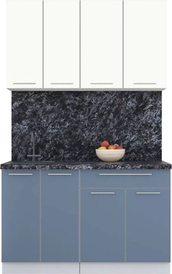 Кухонный гарнитур Интерлиния Мила Пластик 1.3 А - фото