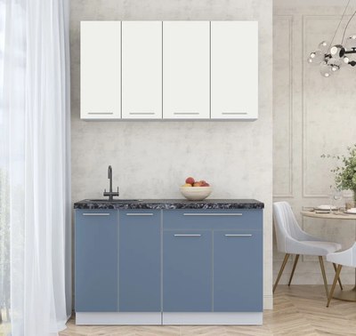 Кухонный гарнитур Интерлиния Мила Пластик 1.3 А