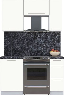 Кухонный гарнитур Интерлиния Мила Пластик 1.4 А - фото