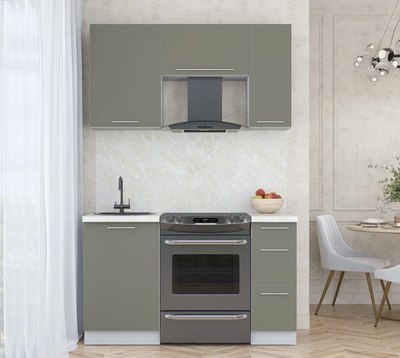 Кухонный гарнитур Интерлиния Мила Пластик 1.4 А