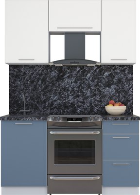 Кухонный гарнитур Интерлиния Мила Пластик 1.5 А - фото