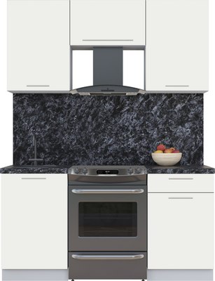 Кухонный гарнитур Интерлиния Мила Пластик 1.6 А - фото