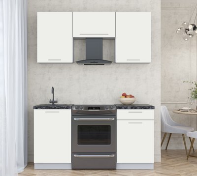 Кухонный гарнитур Интерлиния Мила Пластик 1.6 А