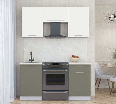 Кухонный гарнитур Интерлиния Мила Пластик 1.6 А