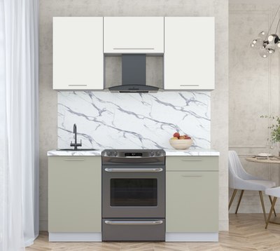 Кухонный гарнитур Интерлиния Мила Пластик 1.6 А