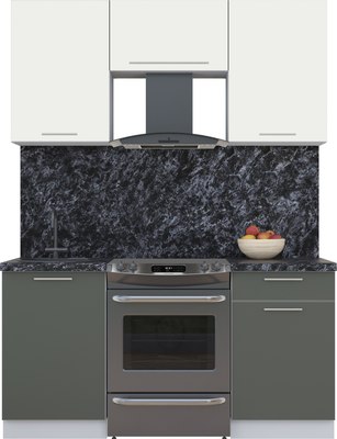 Кухонный гарнитур Интерлиния Мила Пластик 1.6 А - фото