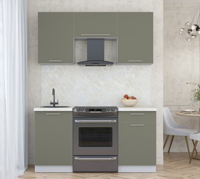 Кухонный гарнитур Интерлиния Мила Пластик 1.6 А