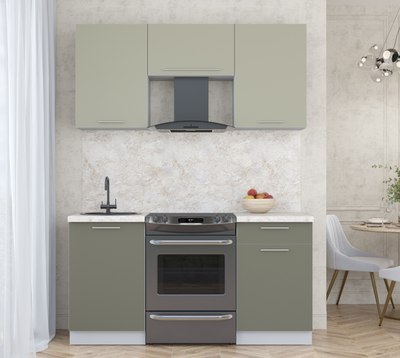 Кухонный гарнитур Интерлиния Мила Пластик 1.6 А