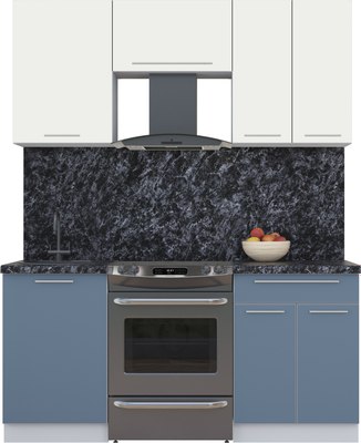 Кухонный гарнитур Интерлиния Мила Пластик 1.7 А - фото