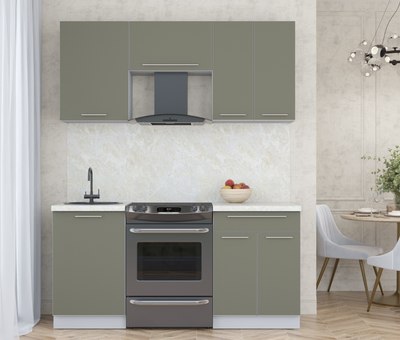 Кухонный гарнитур Интерлиния Мила Пластик 1.7 А