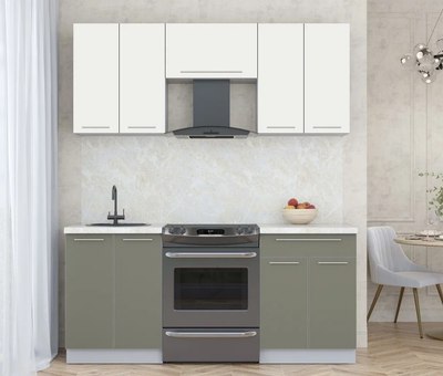 Кухонный гарнитур Интерлиния Мила Пластик 1.8 А