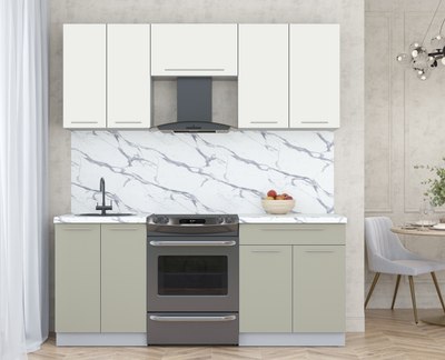 Кухонный гарнитур Интерлиния Мила Пластик 1.9 А