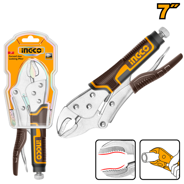 Клещи переставные INGCO HCJLW0207