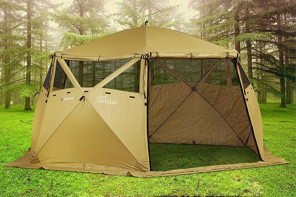 Туристический шатер Higashi Yurta Сamp Olive II Кухня-шатер / 03457
