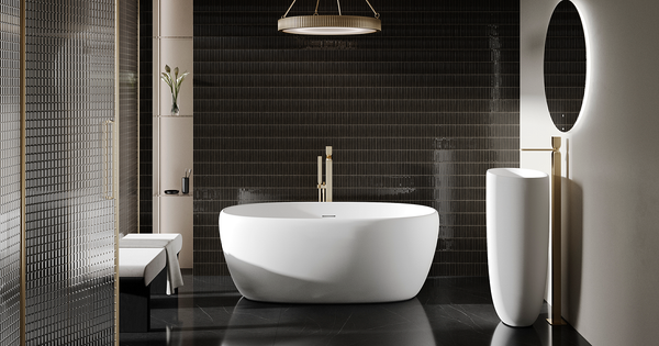 Ванна из искусственного мрамора Salini Luce 150x75 / 100122M