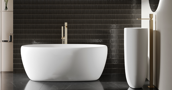 Ванна из искусственного мрамора Salini Luce 150x75 / 100122M