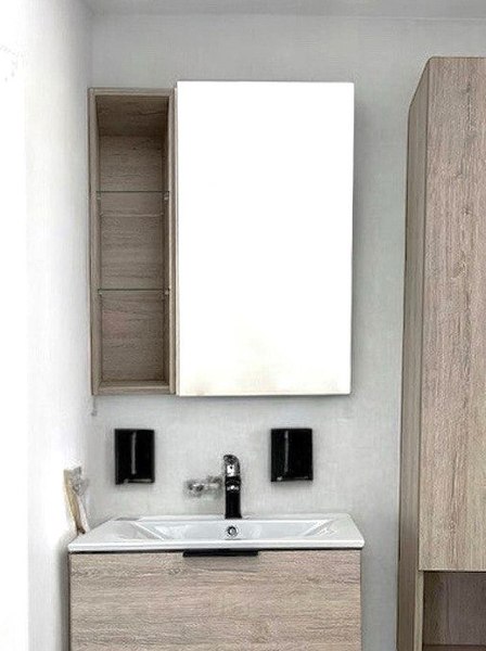 Шкаф с зеркалом для ванной Garda 01.105.600L - фото