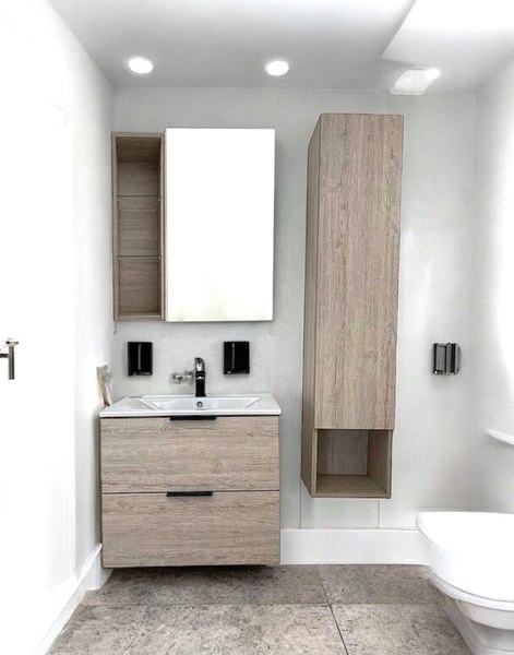 Шкаф с зеркалом для ванной Garda 01.105.600L