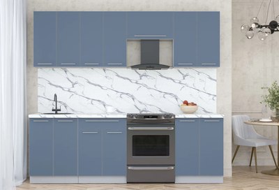 Кухонный гарнитур Интерлиния Мила Пластик 2.4 А