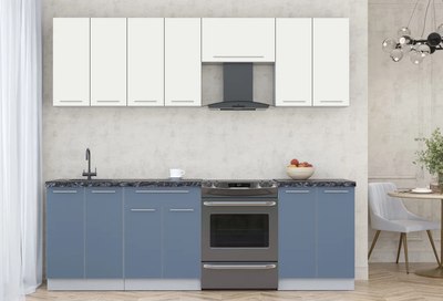 Кухонный гарнитур Интерлиния Мила Пластик 2.4 А