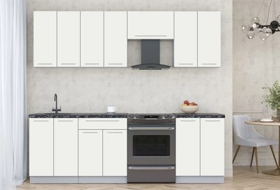 Кухонный гарнитур Интерлиния Мила Пластик 2.4 А